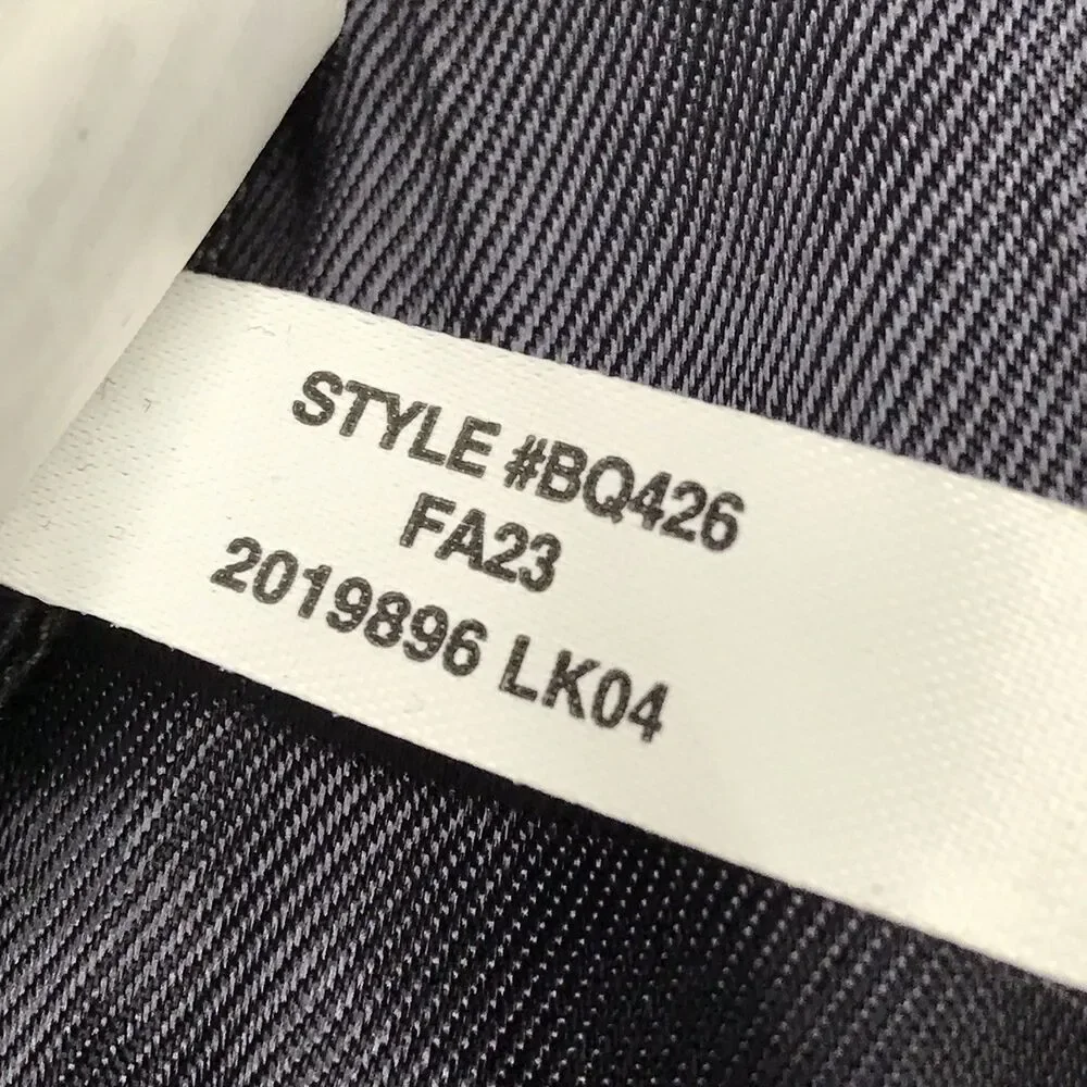 J CREW Bowery Dress Pants Men 34/34 (36x34 fit) Deep Navy Blue Flat Wool Blend